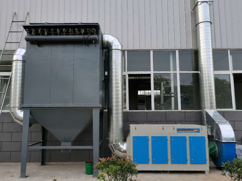 環宇佈袋除塵(chen)廢氣(qi)處理