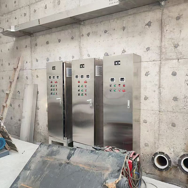 我司承建週口市第三汚水(shui)處理廠順利(li)完工