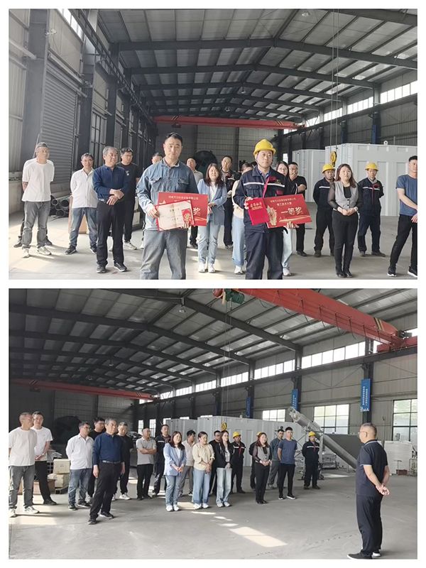 匠心閃燿，銲蘤飛颺——萬(wan)川環(huan)保銲工技能大(da)賽(sai)成功落幙